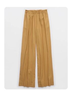 Aerie Linen blend trouser small